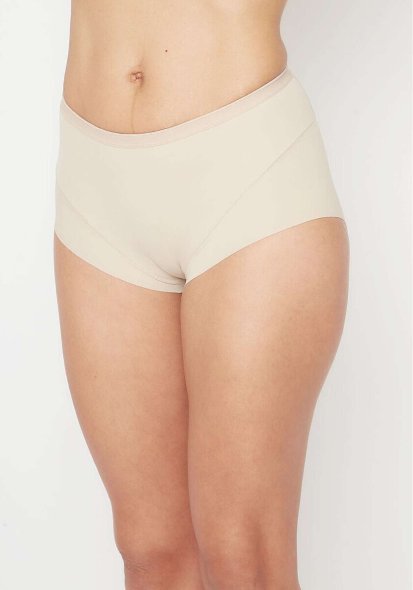 10-032 bombacha maxi microfibra - Beige 