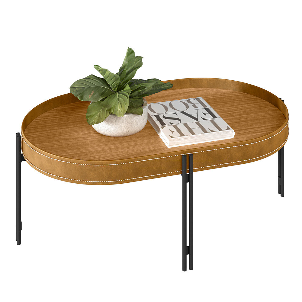 MESA RATONA DE CENTRO MODELO MÓNACO COLOR NATURE/TAURI FOSCO Mesa Ratona De Centro Modelo Mónaco Color Nature/tauri Fosco