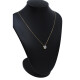 Dije en oro 18k amarillo con zirconia Dije en oro 18k amarillo con zirconia