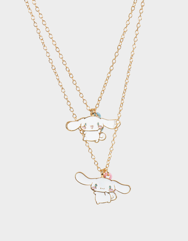 Collares Infantiles Licencias Collares Para Compartir Cinnamoroll - Dorado