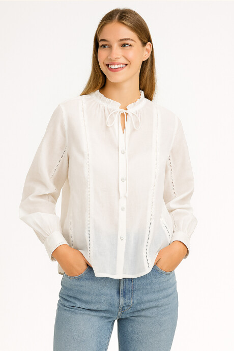 Blusa Calvi Blanco