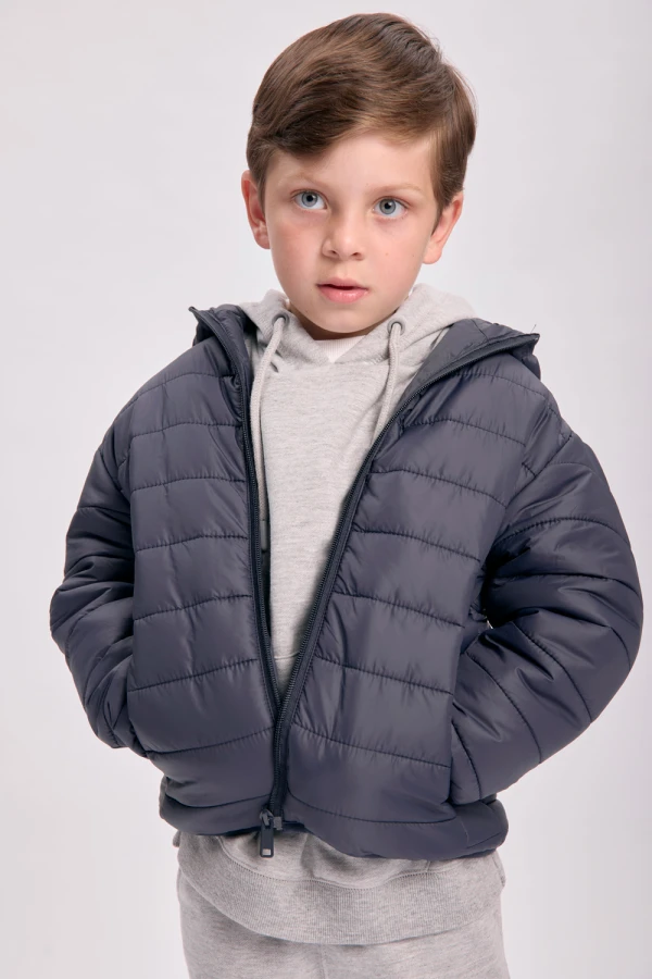 Campera abrigo Azul