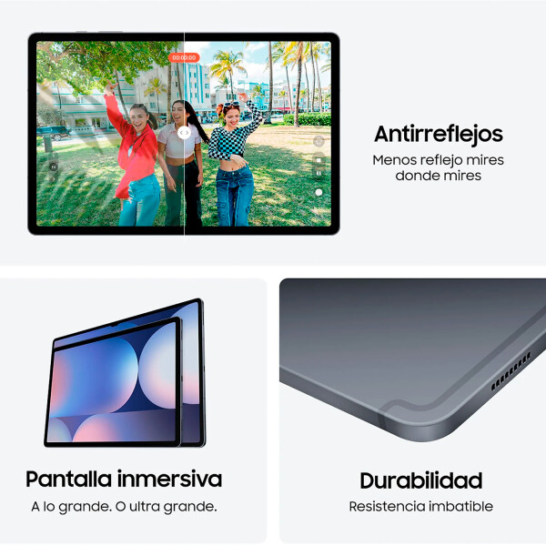 Tablet Samsung Galaxy Tab S10 Plus 12,4" 12/256 Gb TABLET SAMSUNG S10 PLUS 12/256 GRIS KEYB
