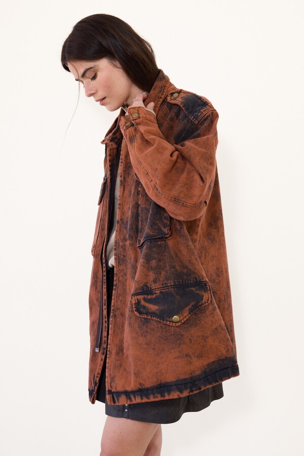 Parka Jean Ciara Nin Óxido