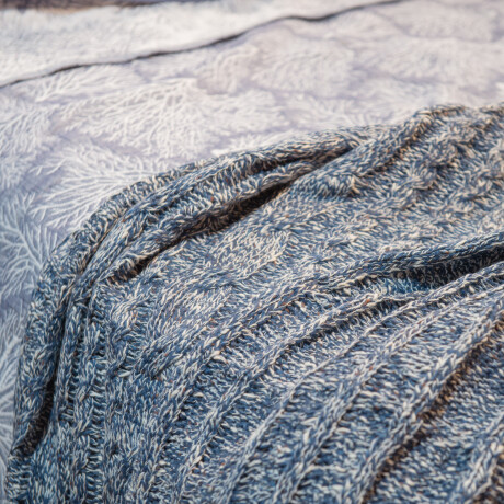 MANTA THROW POLIESTER AZUL RH001 NAVY