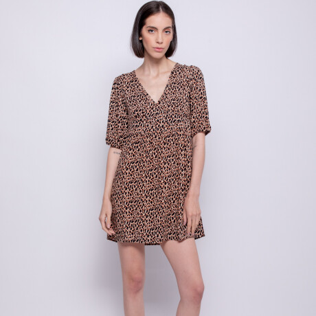 VESTIDO ROCCA Animal Print