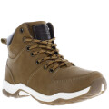 Botas de Niño Croco Kids Botita SANTI acordonada Marrón Camel
