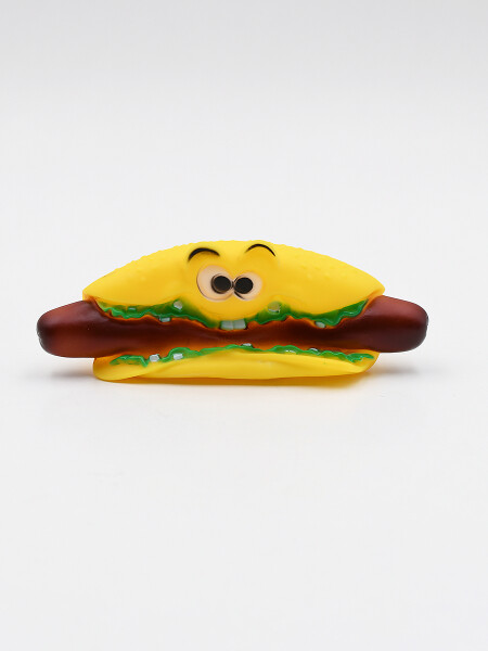 HOT DOG DE GOMA AMARILLO