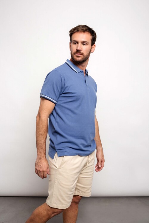 Remera Adrian Azul