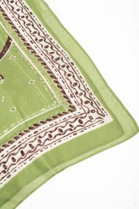 Bandana Print Palmeras Oliva
