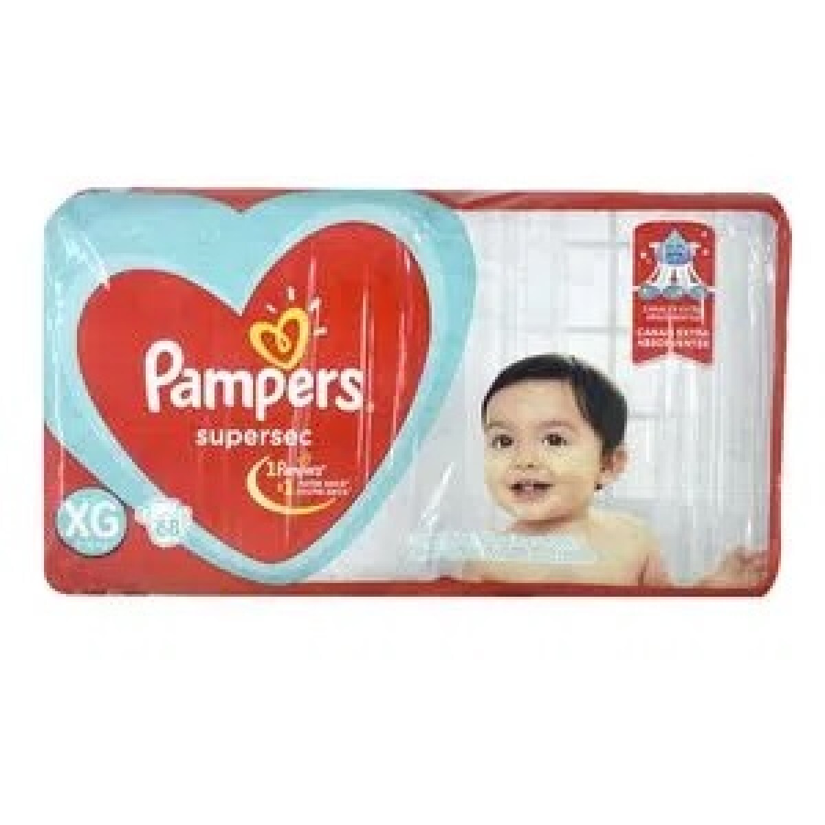 Pañales Pampers Super Sec Talle Xg 68 Uds. 