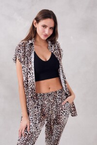 Blusa Animal Print Multi