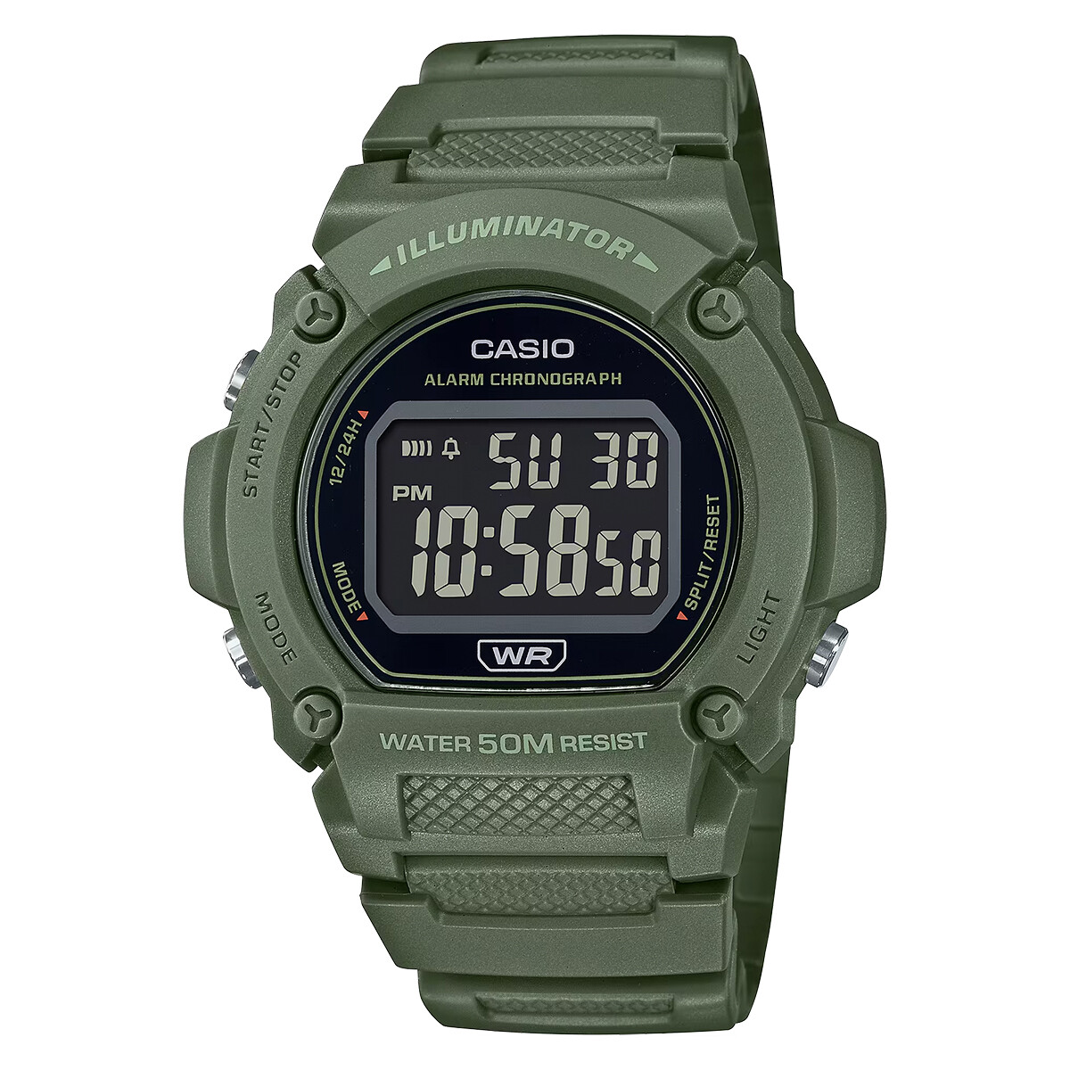 Reloj Casio en Resina Verde 
