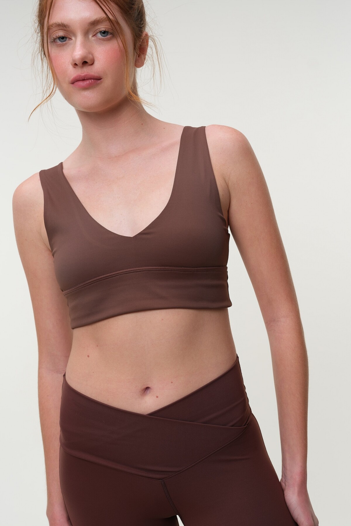 Top Amatista Marron