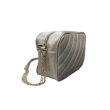 Cartera Nostálgica Plateada