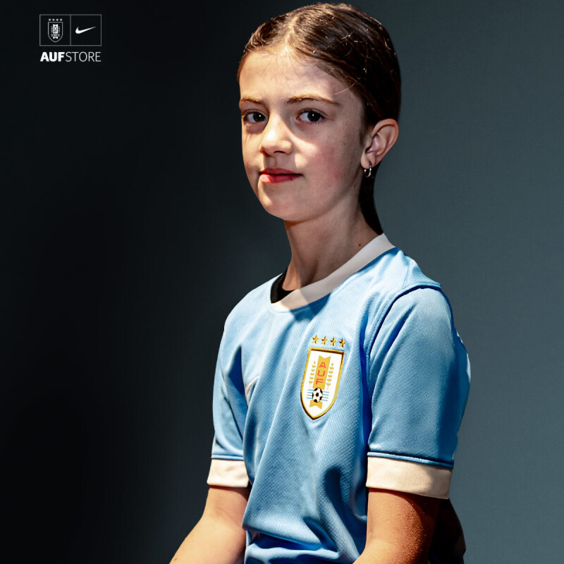 Camiseta Titular Uruguay Nike Stadium – Infantil Camiseta Titular Uruguay Nike Stadium – Infantil