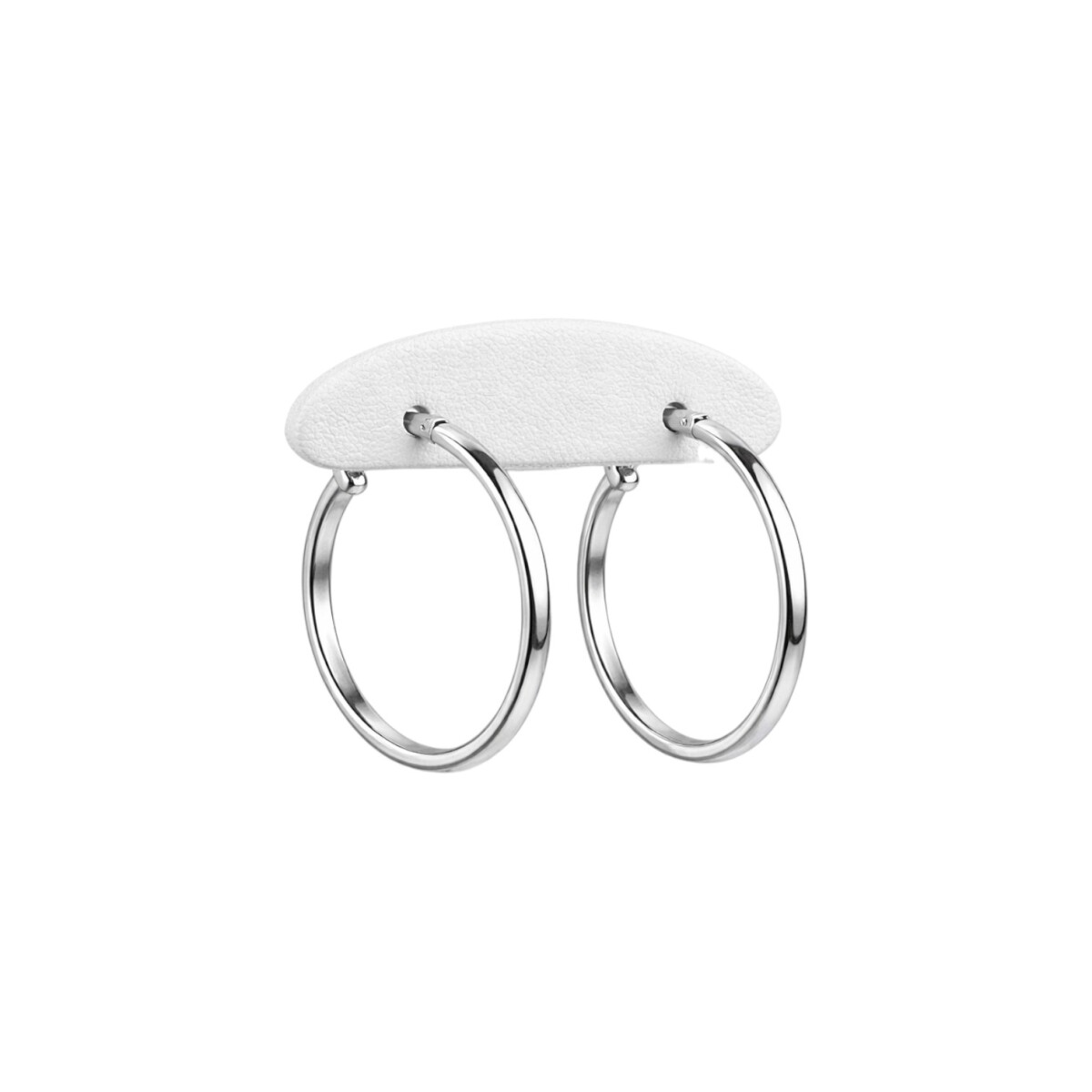 Caravanas Aros de Plata - Plata 925 - Sin Piedra- CA4089 - sinpiedra 