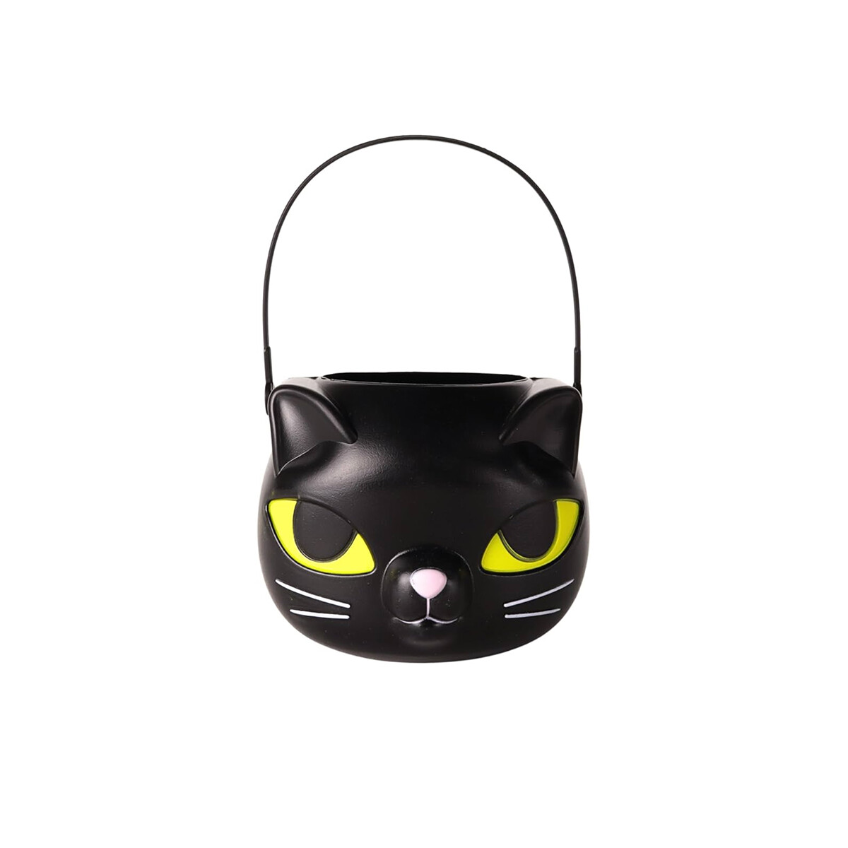 Caramelera balde gato negro Halloween - Negro 