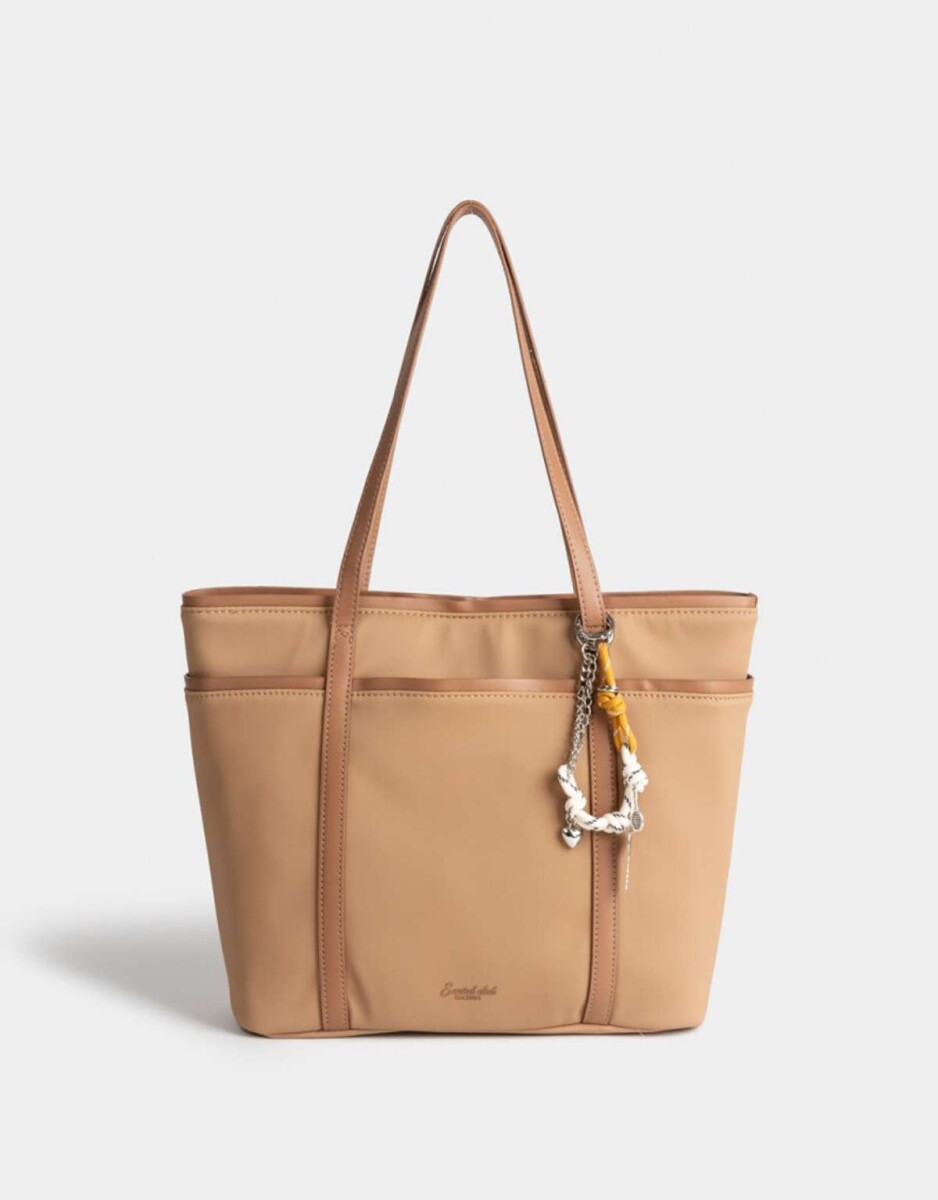 Cartera Shopper Sport - Marron Camel 