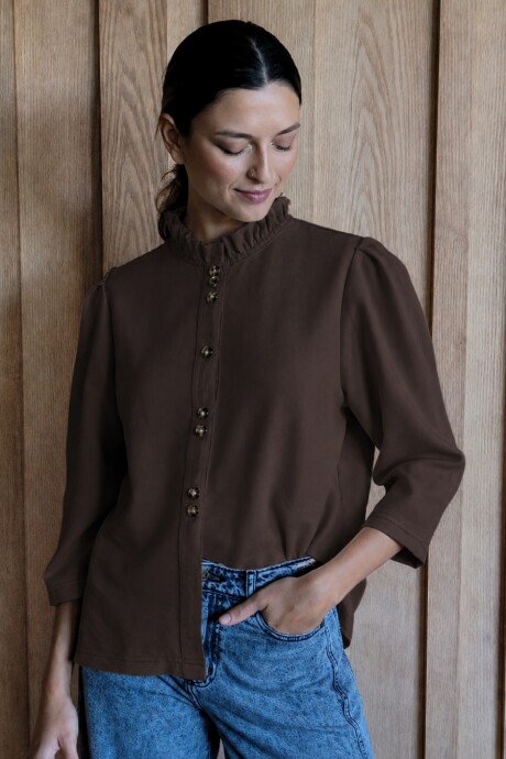 Camisa Carlotta 2.0 Chocolate