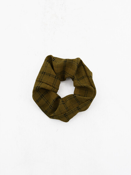 COLITA TARTAN BEIGE OSCURO