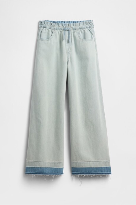 Jean Baggy Niña Light Wash