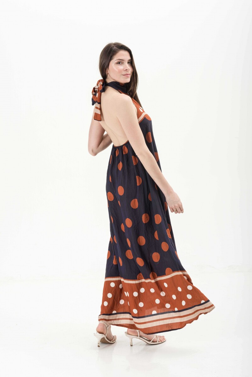 VESTIDO LUNI - ESTAMPADO AZUL 