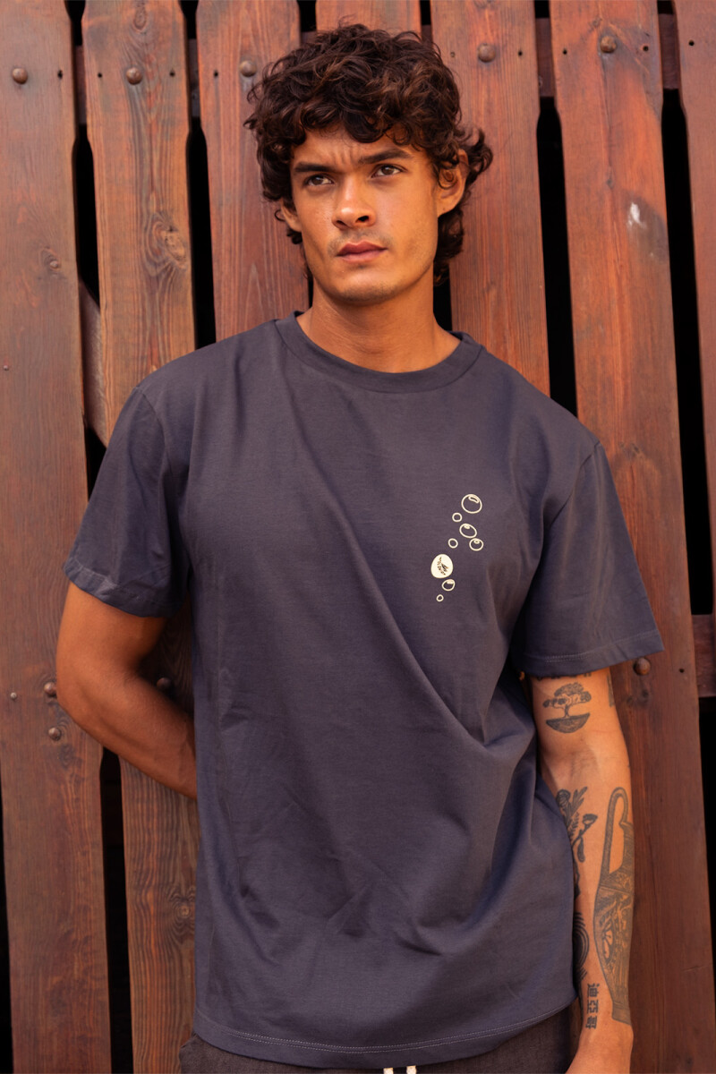 MERMAID CLUB TEE Piombo