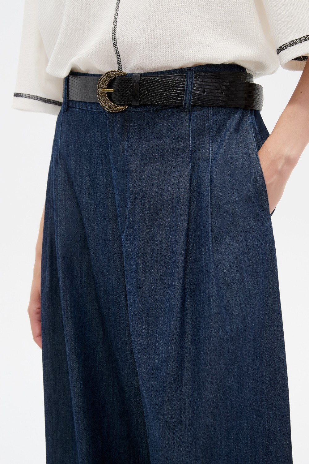 Pantalon Anvir Azul Oscuro
