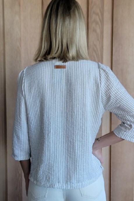 Camisa Carlotta 2.0 Raya Beige