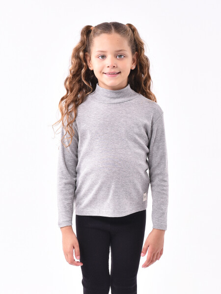 POLERA SEATTLE GRIS MELANGE C