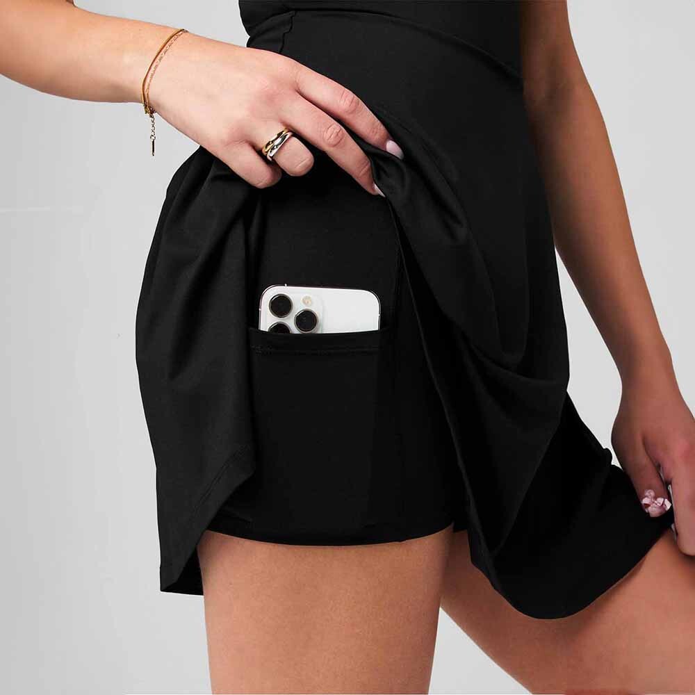 Vestido Boost Performance Dress Classic Mini Mujer Black