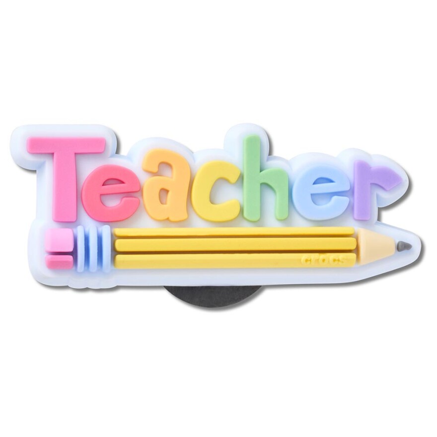 Jibbitz Teacher Pencil Multicolor
