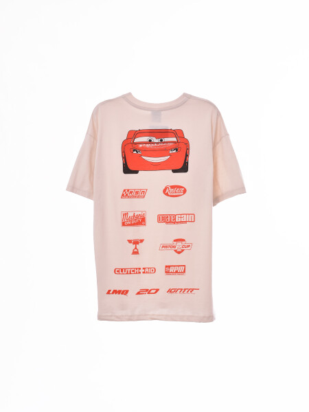 REMERA RED MCQUEEN CRUDO