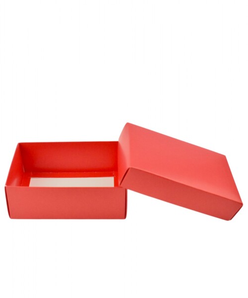 Caja Rectangular 8x12x4,5 cm ROJO