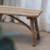Banco teak, L Banco teak, L