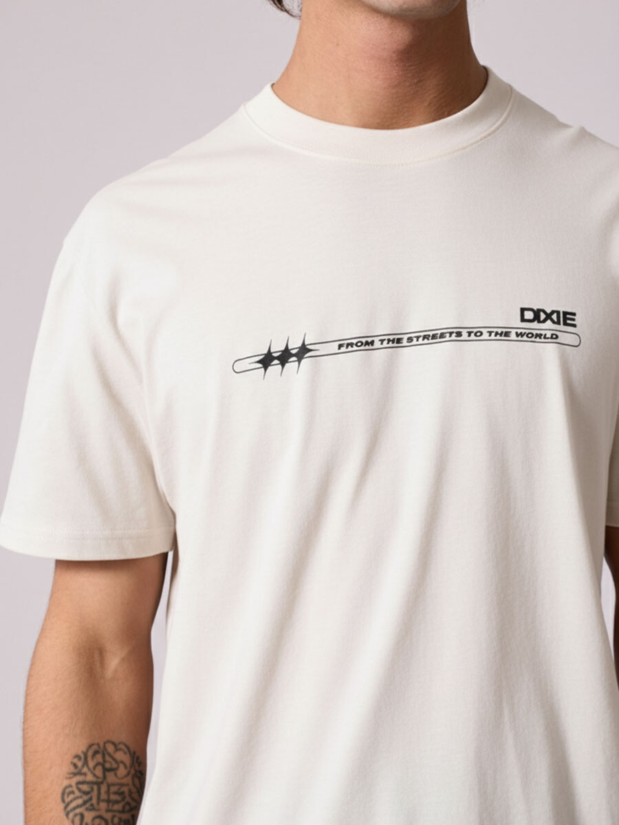 T-SHIRT CASIN DIXIE Crudo