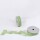 Cinta organza con puntos - 23 mts VERDE