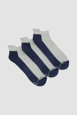 Pack x3 medias cortas con diseño deportivo Variante 43