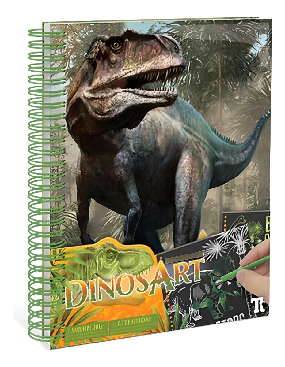 Cuaderno Scratch Dinosaurios Nebulous Stars 
