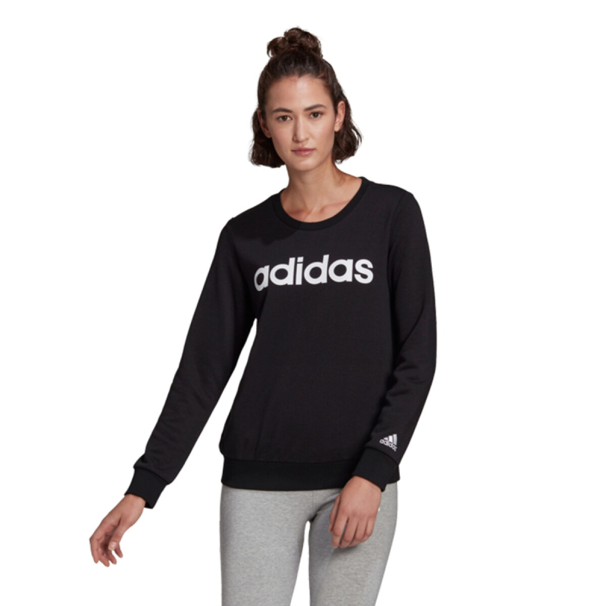 Buzo ADIDAS W LIN FT SWT de dama GL0718 - Negro 