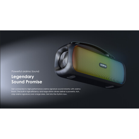Parlante Inalámbrico Oraimo Boom 30w Ipx5 Bluetooth 001