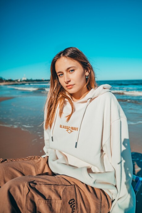 HOODIE SELF CARE / Marrón U