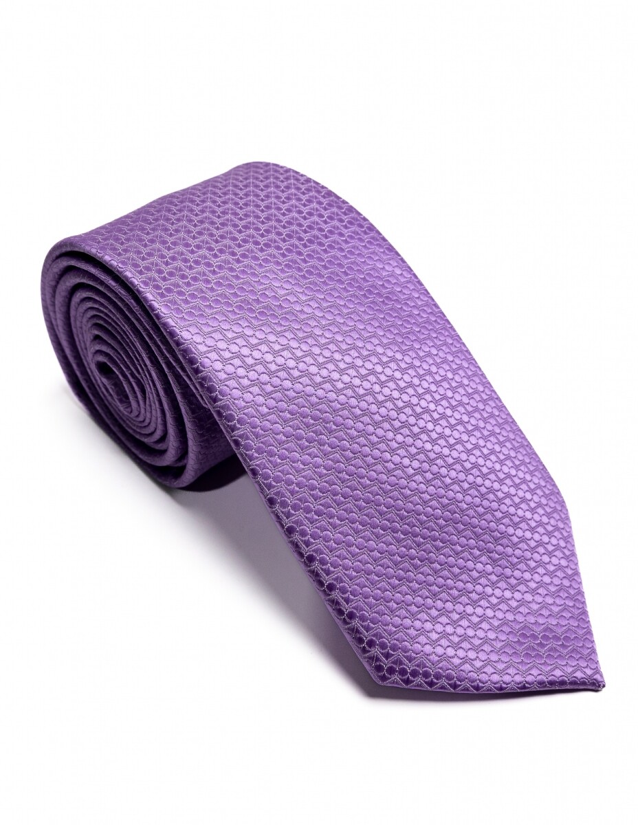 Corbata 8 cm - LILA 