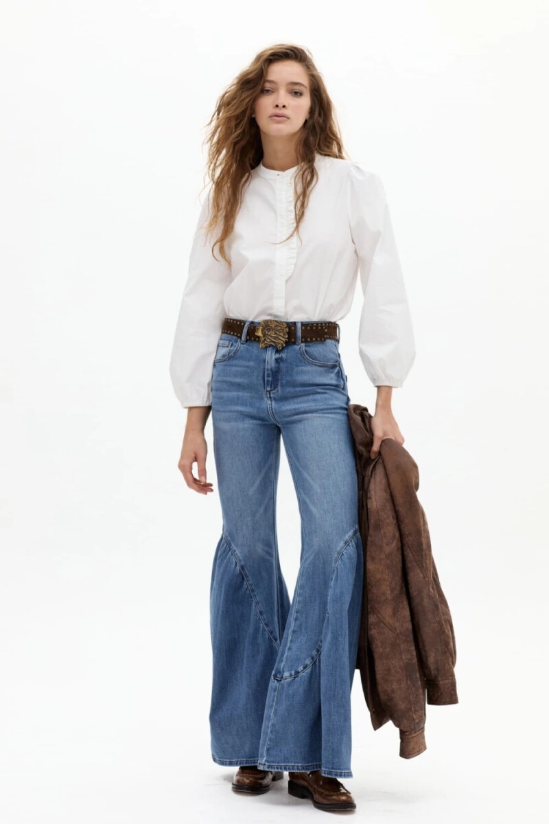 PANTALÓN GYPSY EN DENIM 