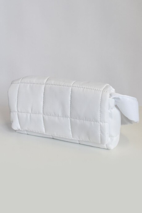 Cartera Puffy Blanco