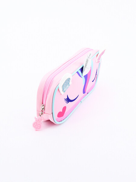 CARTUCHERA UNICORNIO CELESTE