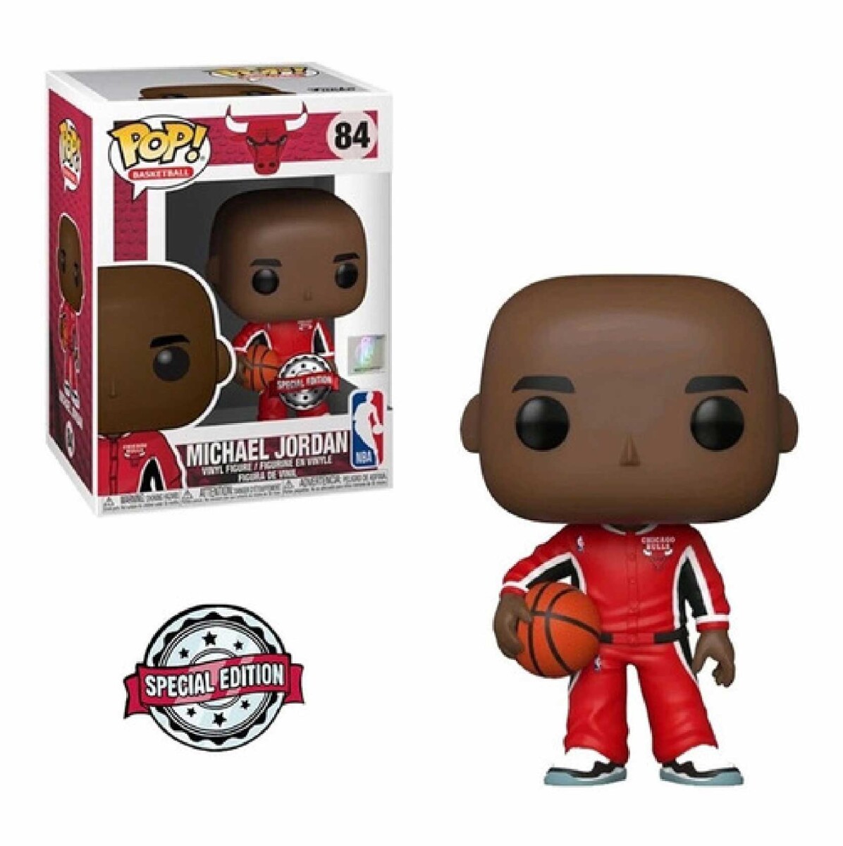 Figura Coleccionable Oficial Funko Pop - Michael Jordan Chicago Bulls 
