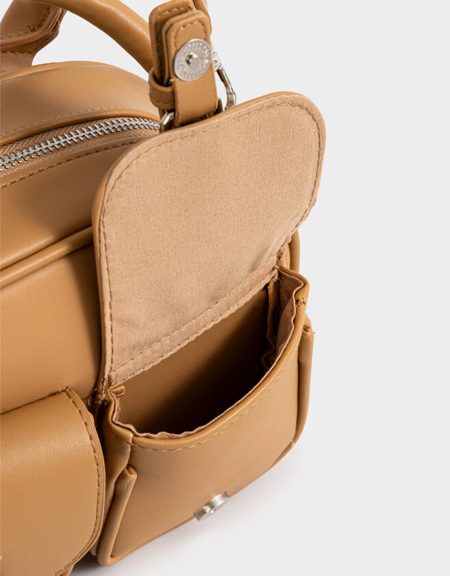 Bowling Carteras Medianas - Marron Camel