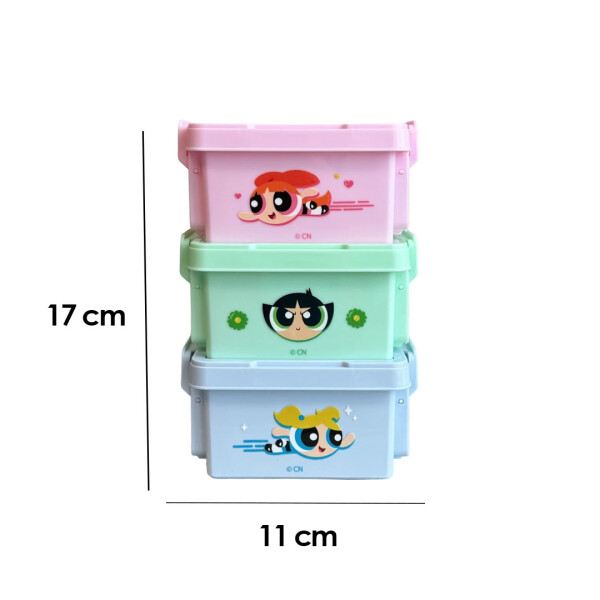 Organizador chicas superpoderosas 3pcs Organizador chicas superpoderosas 3pcs